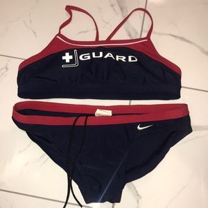 Lifeguard two piece bikini (Nike)
